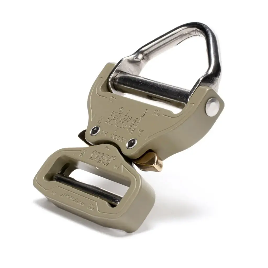 [FX50TVD-XL] D-Ring COBRA® PRO STYLE TAN499 50 mm XL-Clips