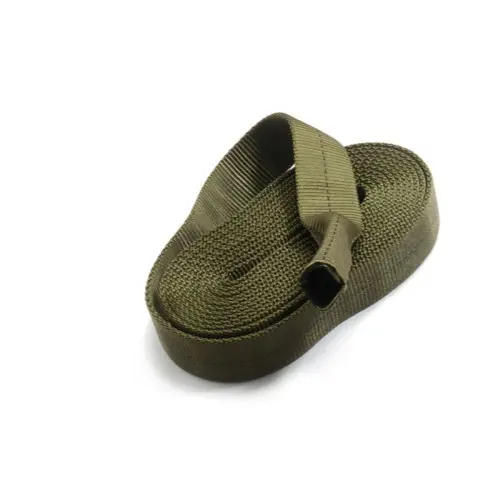 [WT-GW-OD-NYL-0025-000] Nylon Tubular Gurtband Coyote Brown25 mm