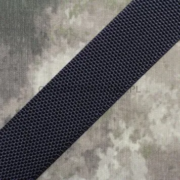 [WB-PAS-BL-NYL-0044-309] Nylon Webbing Black 44 mm (1,75") – sold by meter