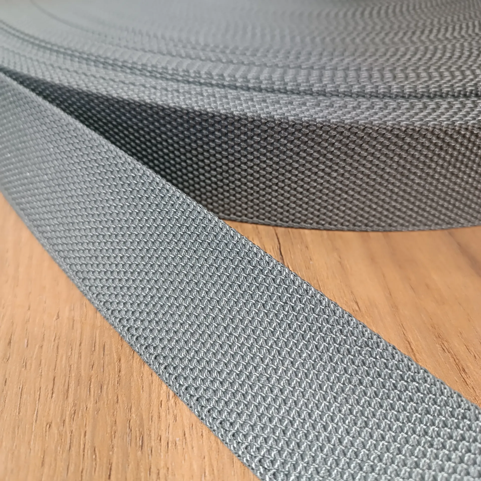 Nylon Webbing Ash Grey 44 mm (1.75")