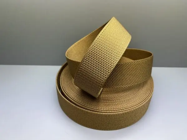 [WB-PAS-LS-NYL-0044-309] Nylon Gurtband Light Sand 44 mm