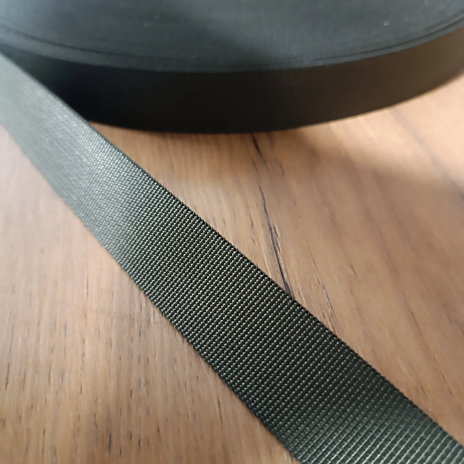 [WF-GW-OD-NYL-0025-000] Nylon Webbing Olive Drab 25 mm (1") – sold by the meter 