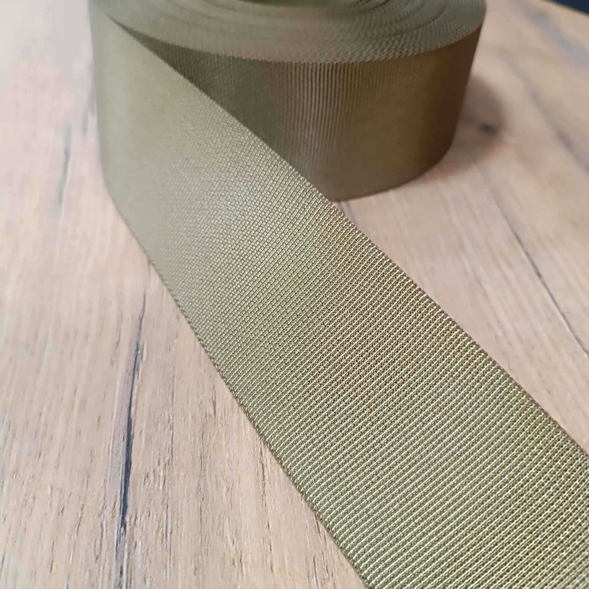 [WF-GW-CB-NYL-0050-000] Nylon Webbing RAL7008 50 mm (2") – sold by the meter 