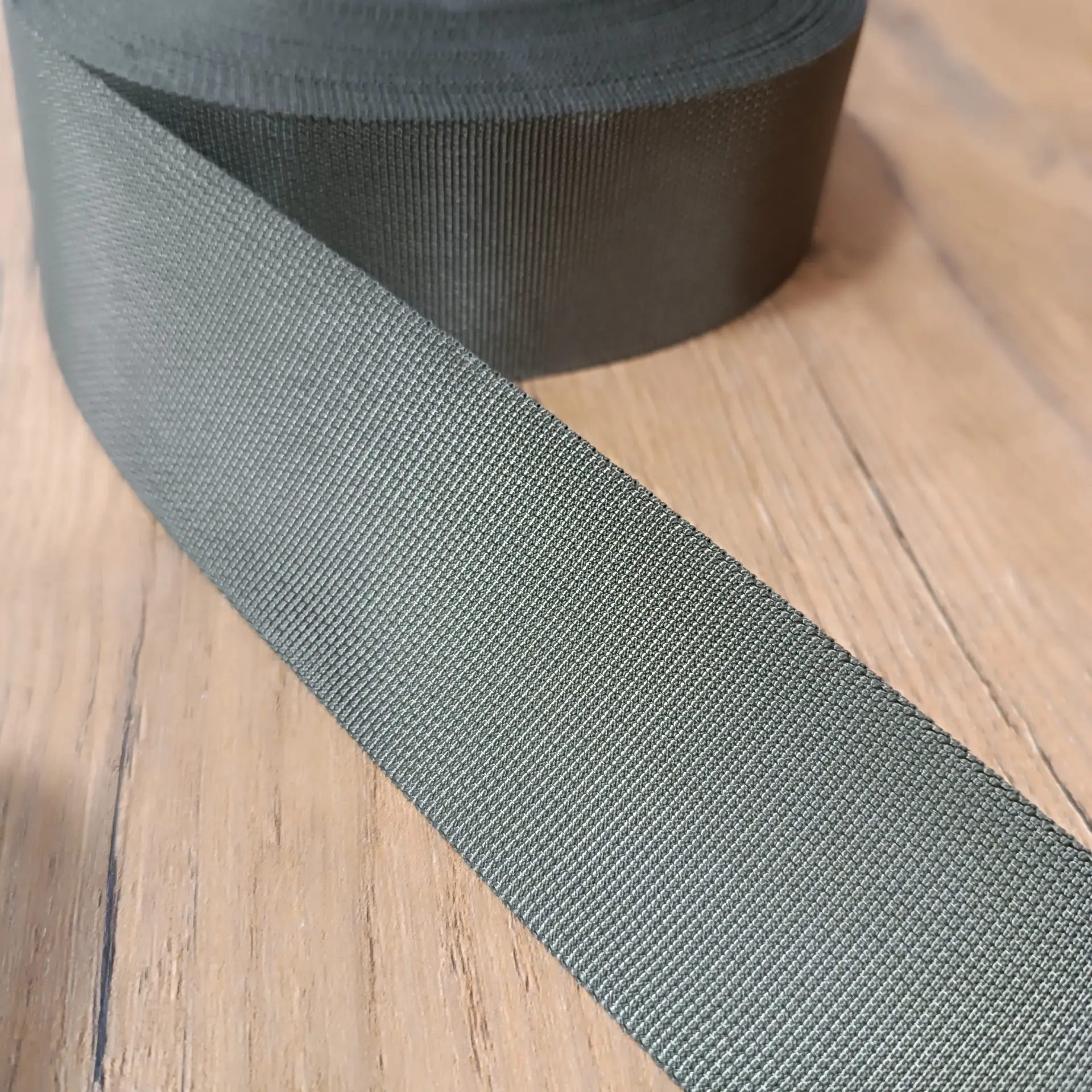 [WF-GW-OD-NYL-0050-000] Nylon Webbing Olive Drab 50 mm (2") – sold by the meter 
