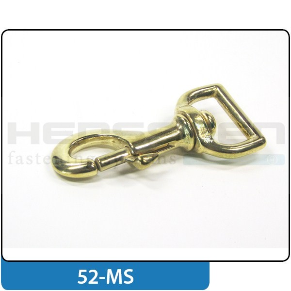 [900801] Messing Karabiner 25 mm