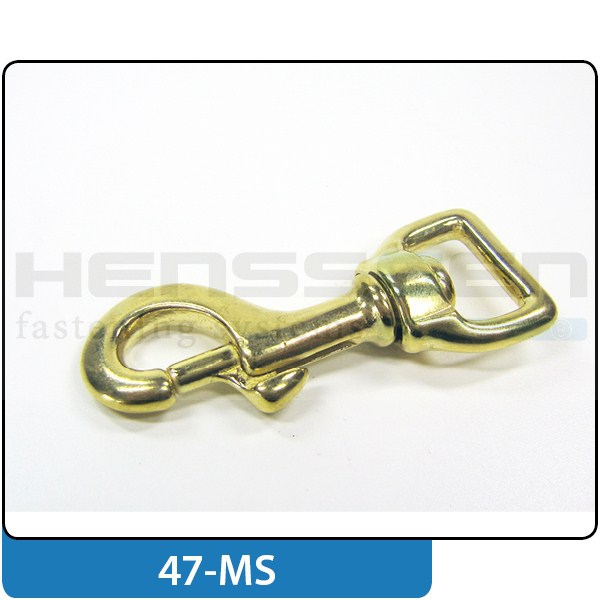 [900800] Messing Karabiner 19 mm