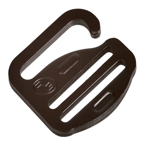 [MP-RGT-BL-ST-0025-HOOK] G-Hook Schwarz 25 mm