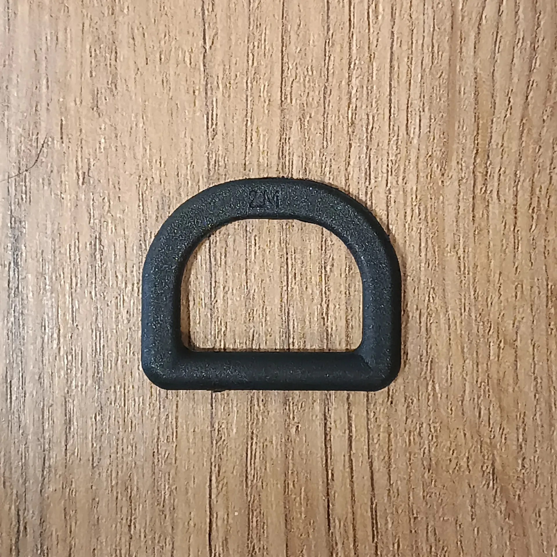 D-Ring 2M SA-Serie Schwarz 20 mm