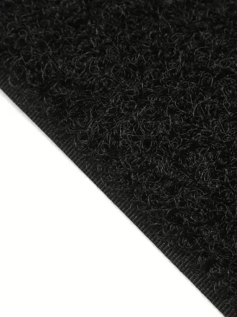 Velcro® Flausch-Band Schwarz 20 mm – Meterware
