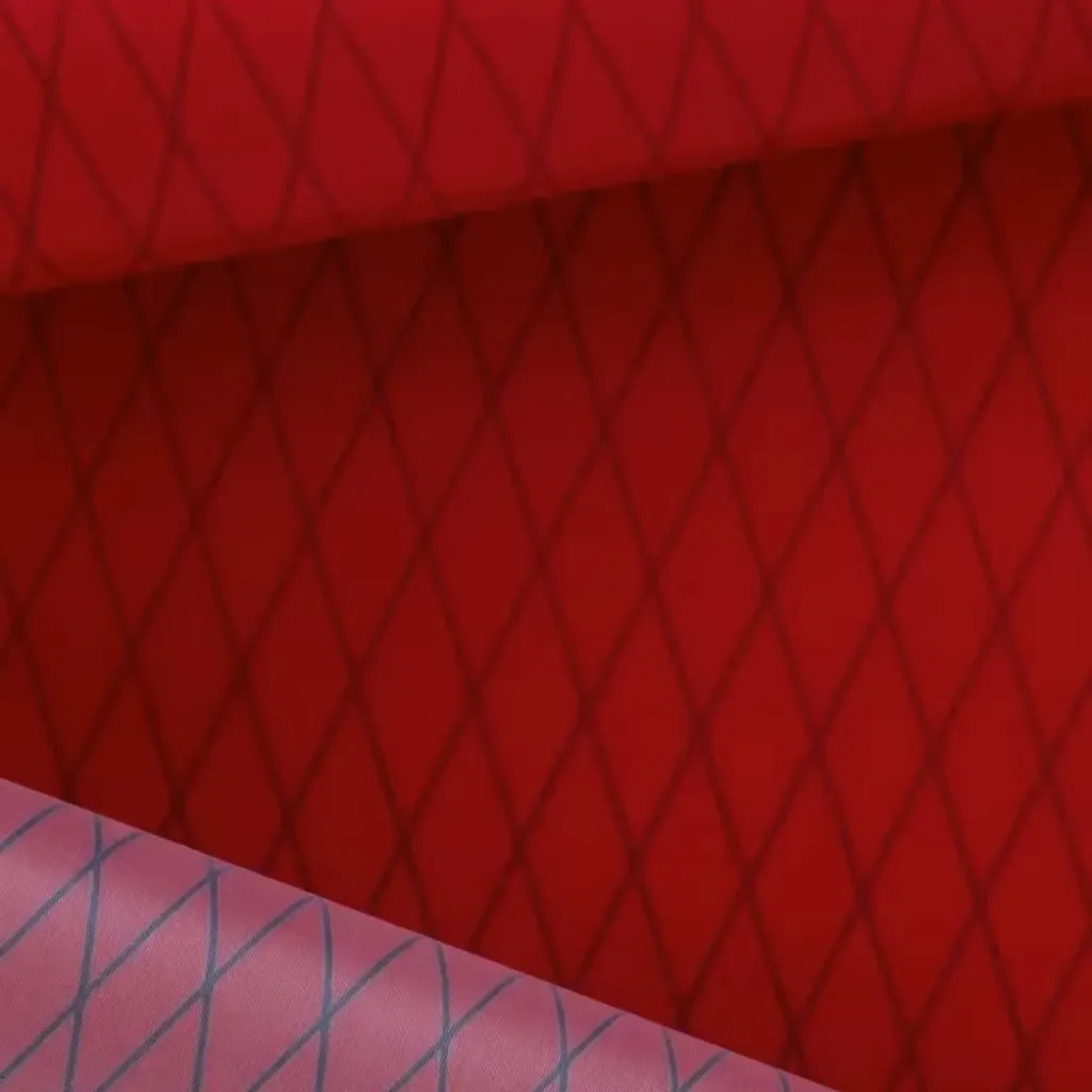 [F-DP-TR-X4-VX21-FW-0000] X-Pac® VX21 X4-Laminat X-PLY® 210 den Nylon Rot - Meterware