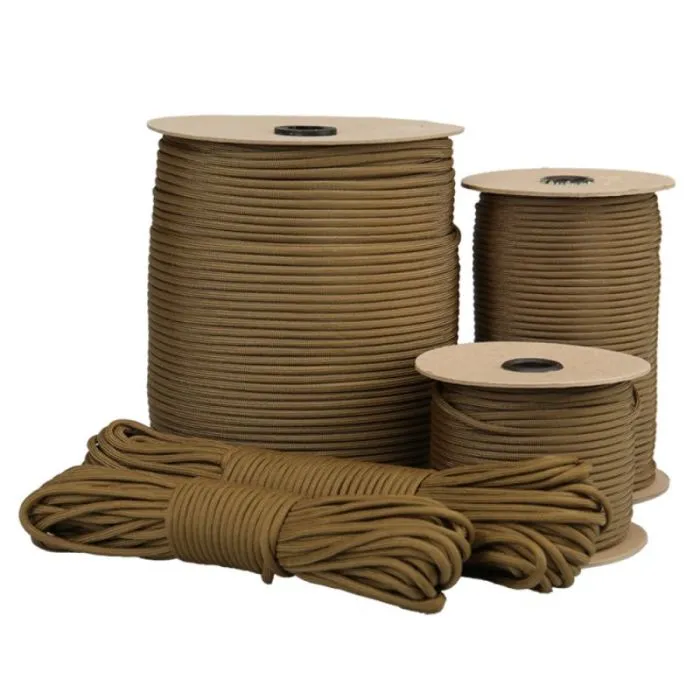 KNOTIC Craft Cord 550 Type III Coyote Brown - 10m Bündel