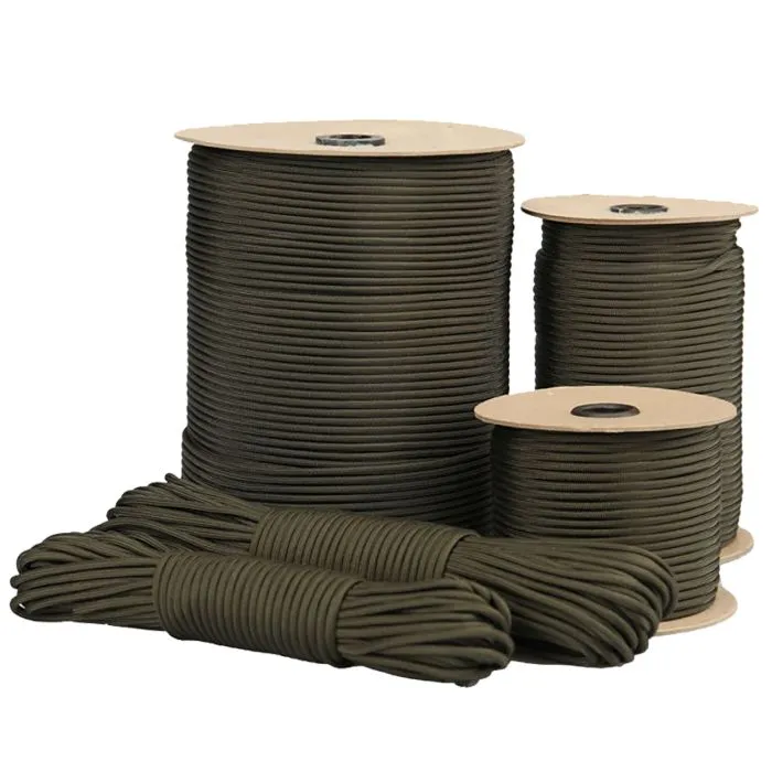 Type III 550 Paracord Olive Green – 10m Hank