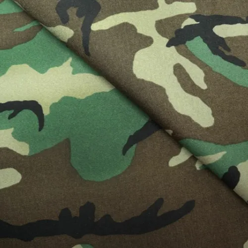 X-Pac® X50 Tactical X3-Laminat Aramid X-PLY® und 500 den CORDURA® M81 Woodland - Meterware