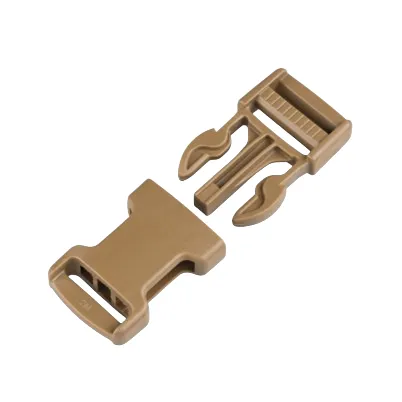WB25 Side-Release Buckle 2M Warrior Series Coyote Brown, 25 mm (1")