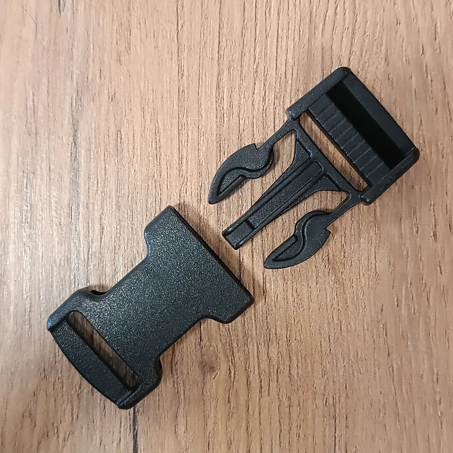 WB25 Side-Release Buckle 2M Warrior Series Black, 25 mm (1")
