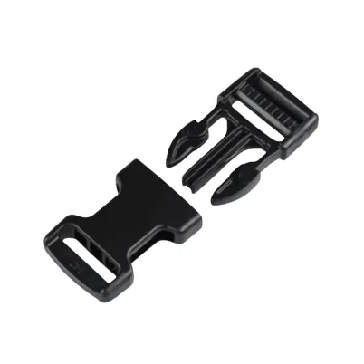 WB25 klamra zatrzaskowa 2M serii Warrior Czarny, 25 mm