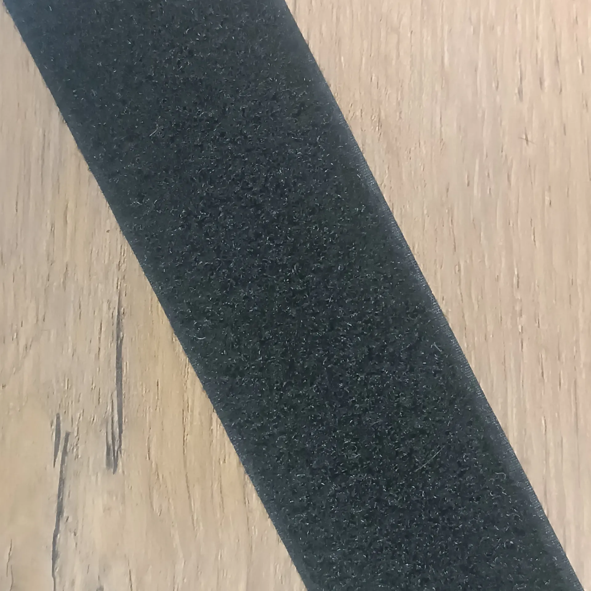 VELCRO® Brand Flauschband Schwarz 50 mm – Meterware