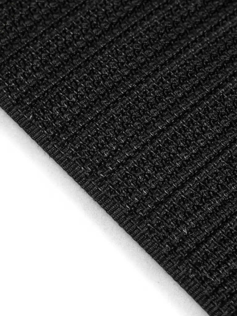 VELCRO® Brand hook tape black 100 mm (4") – sold by the meter