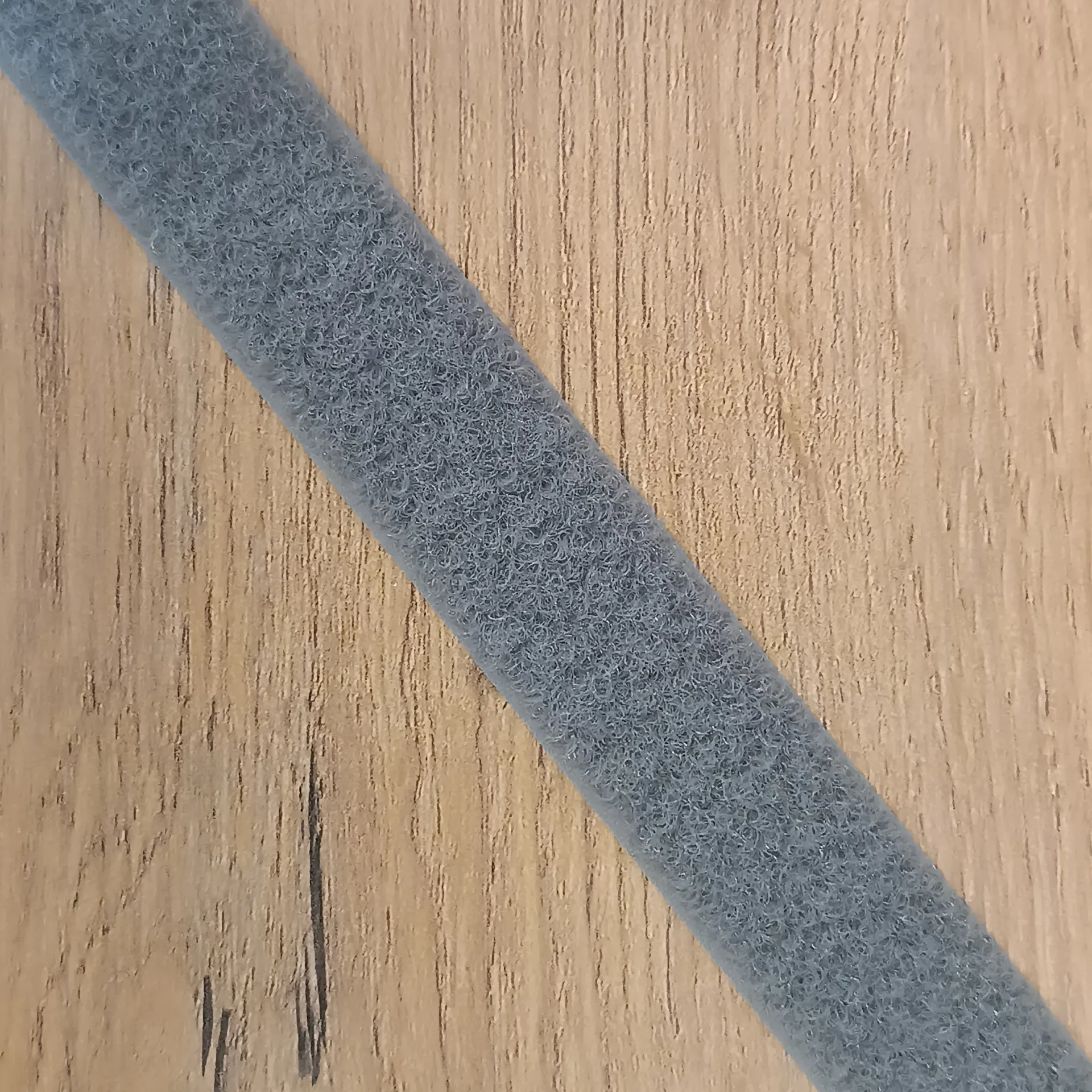 VELCRO® Brand Flauschband Wolf Grey 25  mm – Meterware