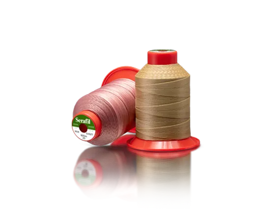 AMANN SERAFIL 40 sewing thread, black, 1200 m