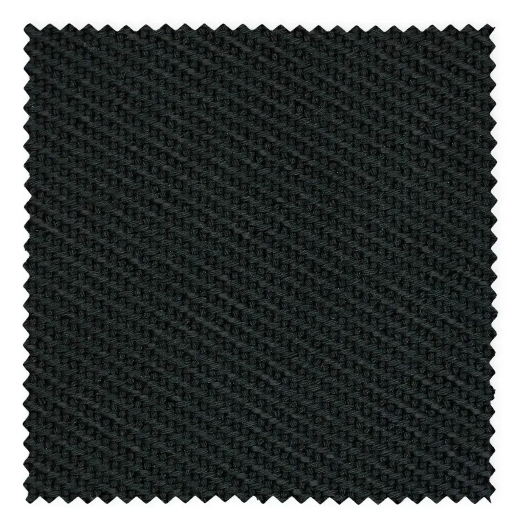 Nylcot (French Linen) Black – 1000 g/m² Bite Suit Fabric – Sold by the meter