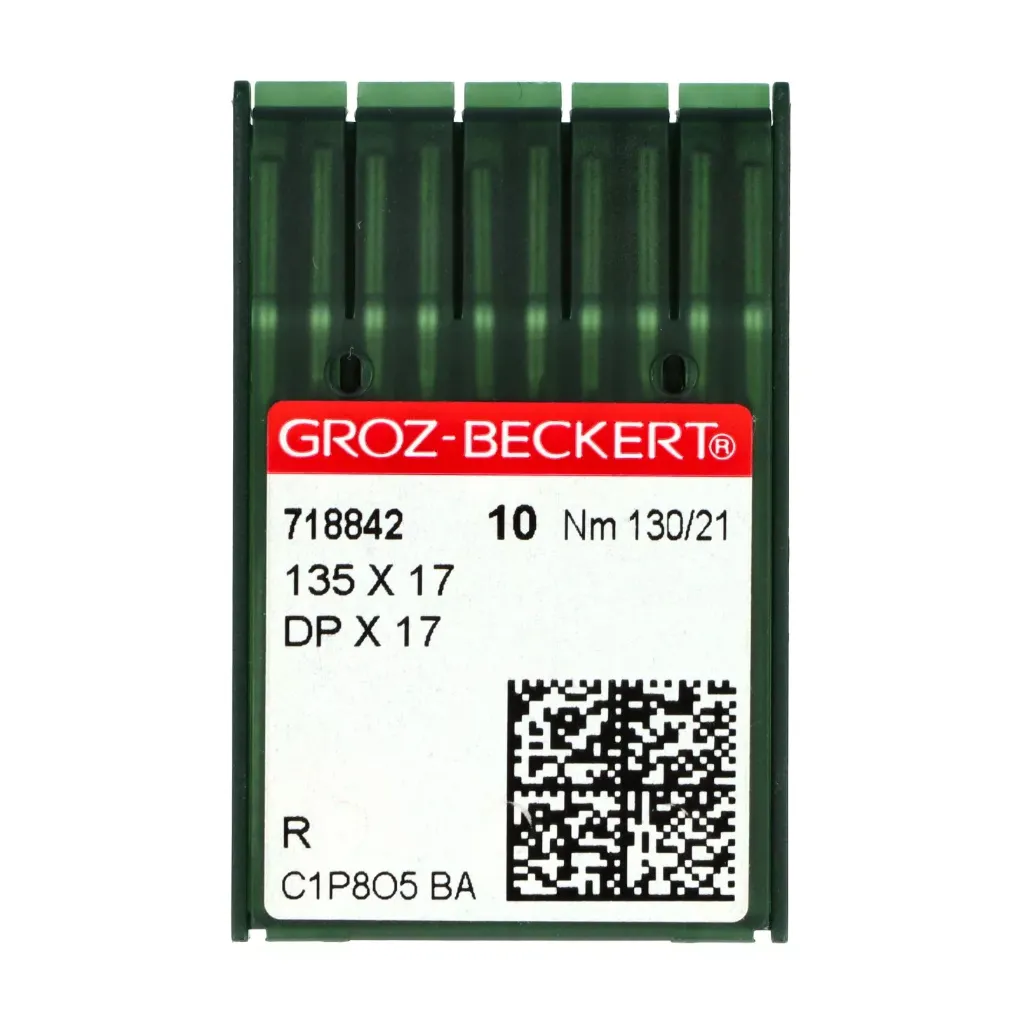 [ACC-GRBE-135x17R-XXXX-0000-0010P] GROZ-BECKERT Igły do maszyn przemysłowych 135x17 R / DPx17 (Nm 130/21)