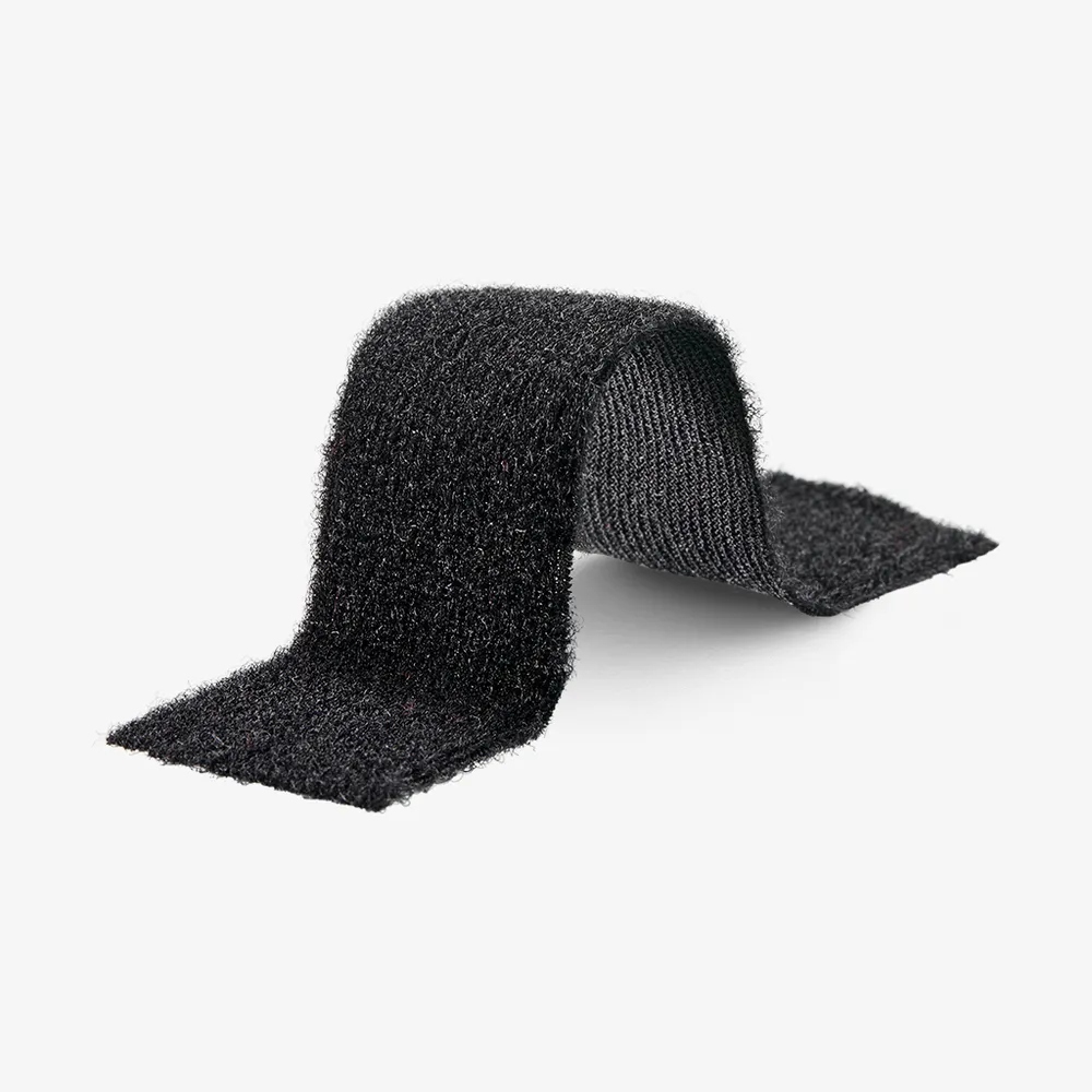 Polyamide Velour 1400mm (185 g/m²) Black – sold by the meter