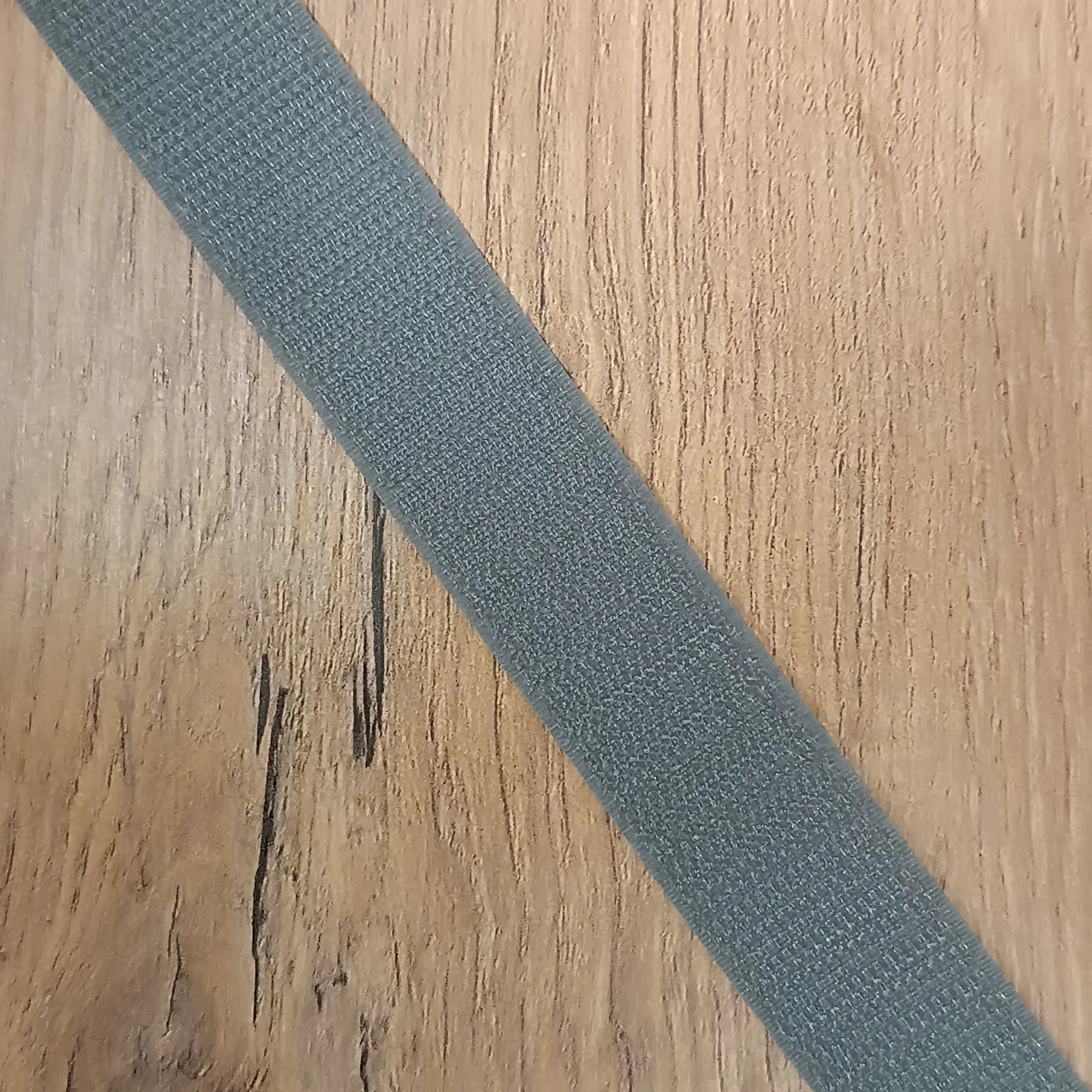 VELCRO® Brand Hakenband Wolf Grey 25 mm – Meterware