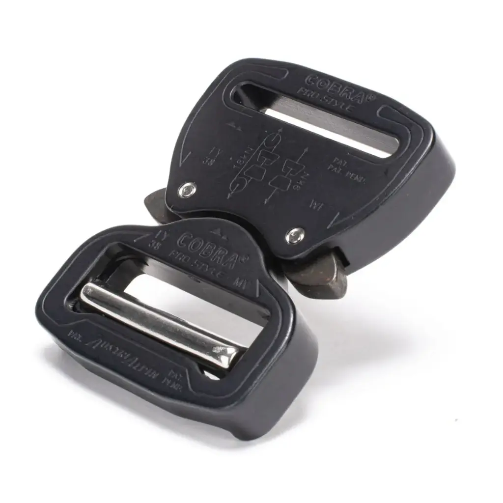 [FY38MVF-B-ELOX] COBRA® PRO STYLE Mattschwarz 38 mm