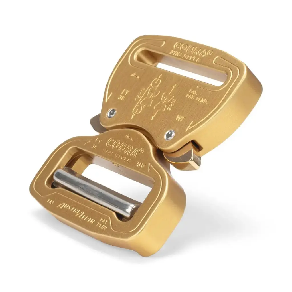 [FY38UVF-ELOX] COBRA® PRO STYLE Gold 38 mm (1.5")