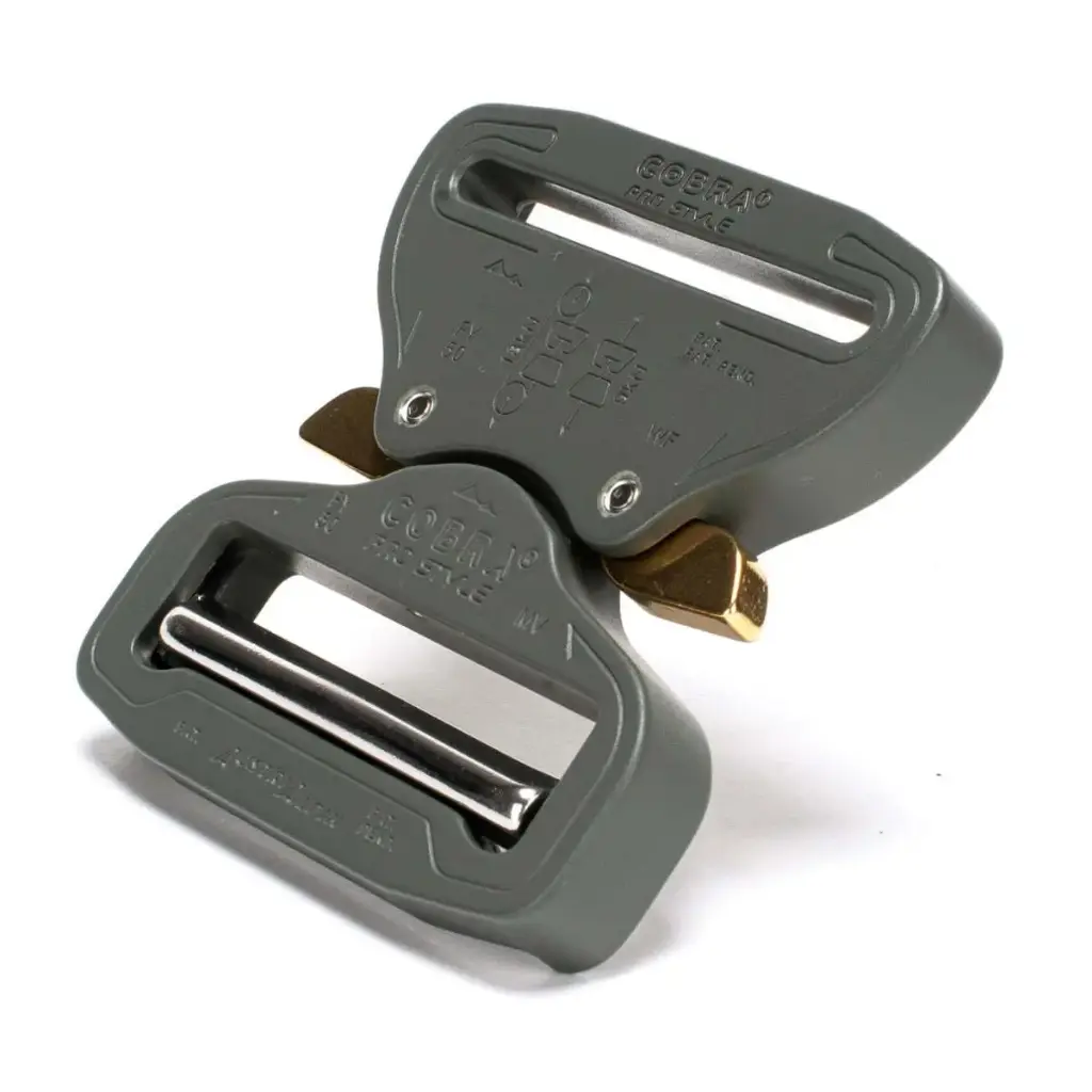 [FY50FVF-XL] COBRA® PRO STYLE Foliage Green 50 mm XL-Clips