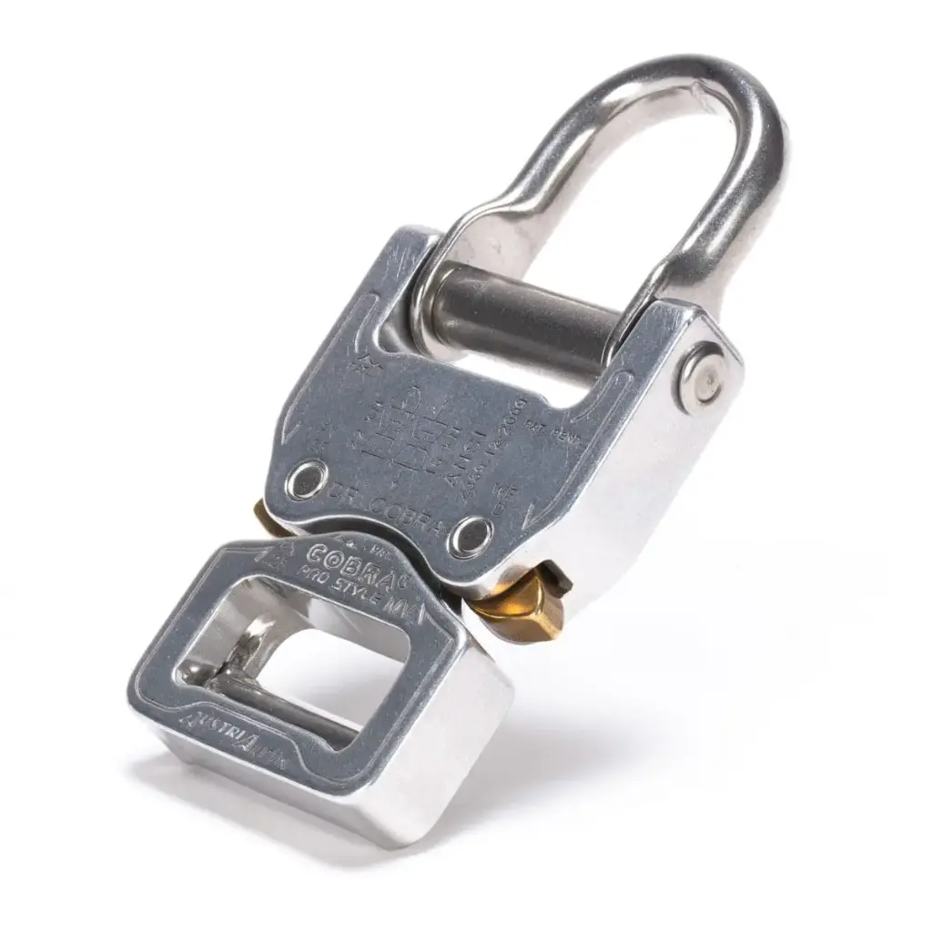 [FX25AVD] D-Ring COBRA® PRO STYLE Silver 25 mm (1")