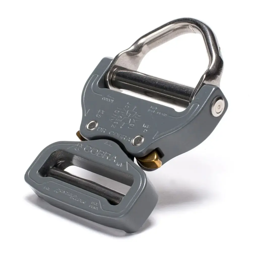 [FX45EVD] D-Ring COBRA® PRO STYLE Wolf Gray 45 mm