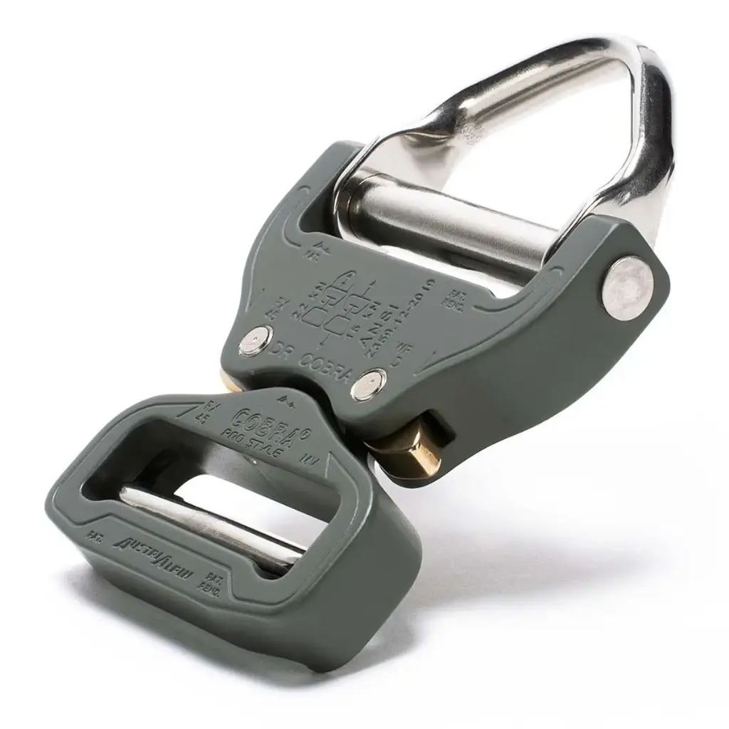 [FX45FVD] D-Ring COBRA® PRO STYLE Foliage Green 45 mm