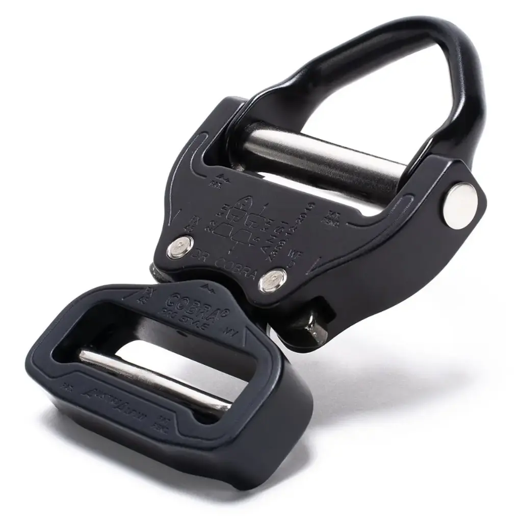 [FX45MVO-B-ELOX] D-Ring COBRA® PRO STYLE Matowa Czarna 45 mm